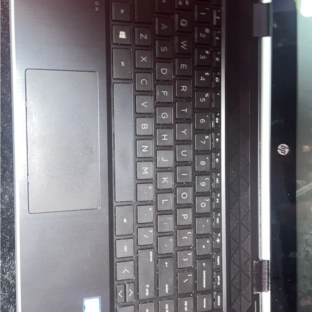 HP Metallic Silver Laptop